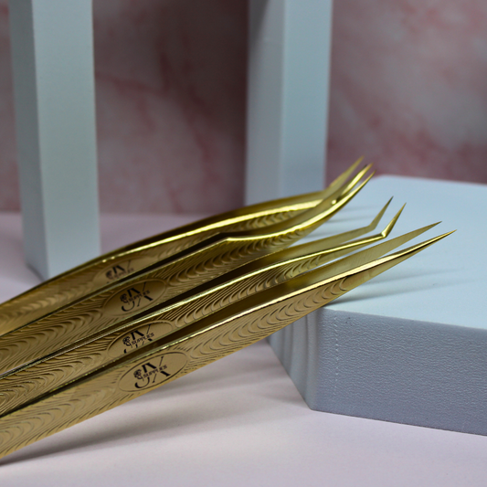 Gold Range Tweezer
